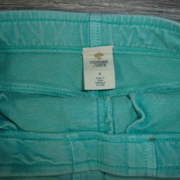 Girls Teal Shorts - Picture 3 of 3